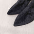 ジミーチュウ JIMMY CHOO イタリア製 LOUELLA 85 ベロアブーツ レディース JPN:38
